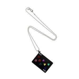 NIB Jennifer Loiselle Play Your Cards Right Necklace